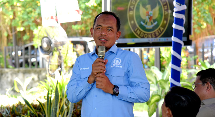 Anggota Komisi IV DPR RI Riyono. Ia menyoroti masih tingginya tingkat defisit pangan di berbagai daerah di Indonesia, termasuk Papua