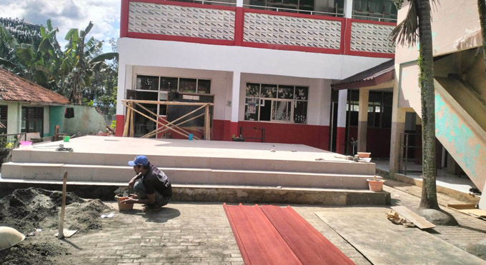 SDN Tegal 04 Kemang Punya GSG, Kini Tak Lagi Sewa Tenda