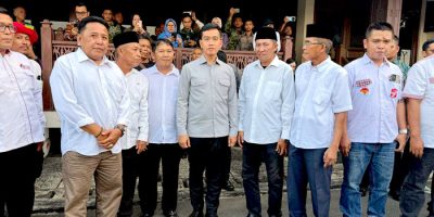 Barisan Relawan Jalan Perubahan (BaraJP) mendampingi Wakil Presiden Republik Indonesia, Gibran Rakabuming Raka melakukan kunjungan kerja (kunker) ke Provinsi Lampung, Jumat (8/5/2026).