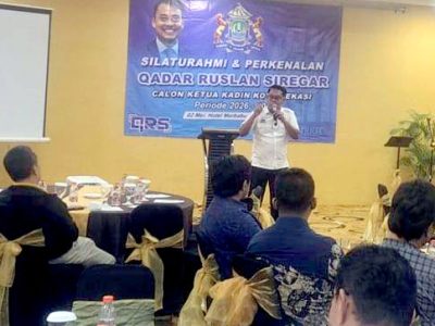 Calon Ketua Kamar Dagang dan Industri (Kadin) Kota Bekasi periode 2026-2031, Qadar Ruslan Siregar atau akrab disapa QRS menegaskan komitmennya untuk memperkuat sinergi antara dunia usaha dengan Pemerintah Kota Bekasi