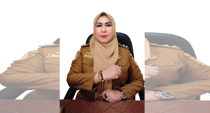 Kepala SMAN 1 Kotabumi, Media Sari Putri, S.Pd., M.M,