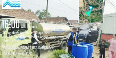 Dampak Kekeringan, Pemkab Bogor Salurkan 12.000 Liter Air Bersih