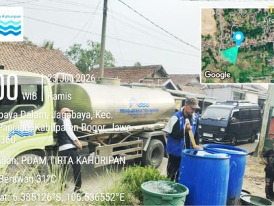 Dampak Kekeringan, Pemkab Bogor Salurkan 12.000 Liter Air Bersih