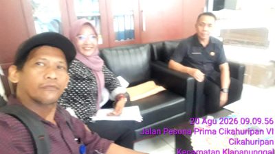 Ketua Kelompok Kerja Kepala Sekolah (K3S) Kecamatan Klapanunggal, Kabupaten Bogor, Didin Suhardiman saat ditemui Media Indonews, Kamis (20/8/2026).