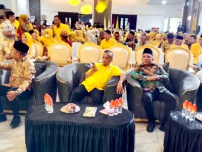 Ketua PMI Bireuen Hadiri Musda Partai Golkar Ke-VII