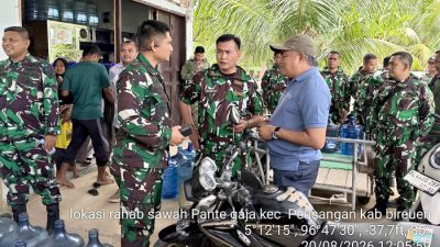Kepala Dinas Pertanian dan Perkebunan (Kadistanbun) Kabupaten Bireuen, Mulyadi, S.E., M.M., menerima kunjungan kerja Letnan Jenderal TNI Kunto Arief Wibowo, selaku Panglima Komando Gabungan Wilayah Pertahanan I (Pangkogabwilhan I), di Kabupaten Bireuen, Kamis (20/8/2026).