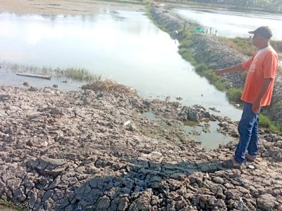Mustafa Warga Pulo Naleung Kecewa, Normalisasi Saluran Tambak Diduga Dikerjakan Asal Jadi