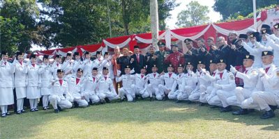 Porkopimcam Caringin Gelar Upacara HUT Kemerdekaan Republik Indonesia ke-81 di Kinasih