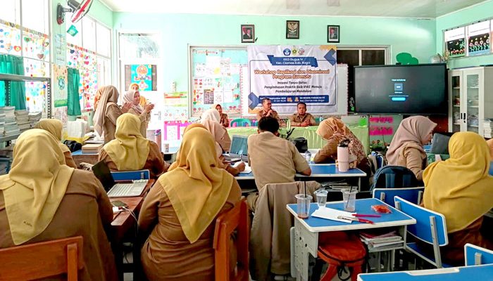 Workshop Replikasi dan Diseminasi Program Bermutu dengan tema Inovasi Tanpa Batas: Pengimbasan Praktik Baik IPAS Menuju Pembelajaran Mendalam di SDN Parakan 03