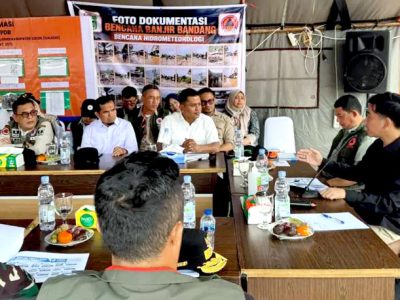Wapres RI, Gibran Rakabuming mengarahkan jajaran Forkopimda dan pemerintah pusat untuk memprioritaskan penangangan tanggap darurat terkait bencana di Solok