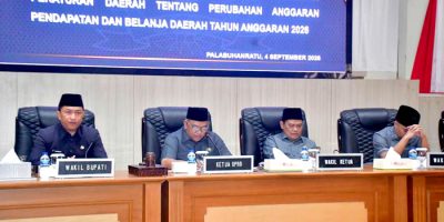 Rapat Paripurna, Fraksi DPRD Kabupaten Sukabumi Berikan Sejumlah Catatan