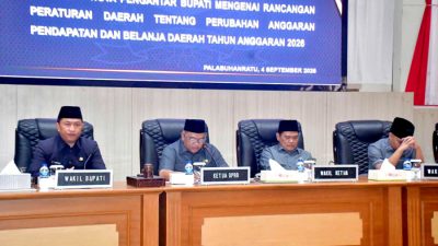 Rapat Paripurna, Fraksi DPRD Kabupaten Sukabumi Berikan Sejumlah Catatan