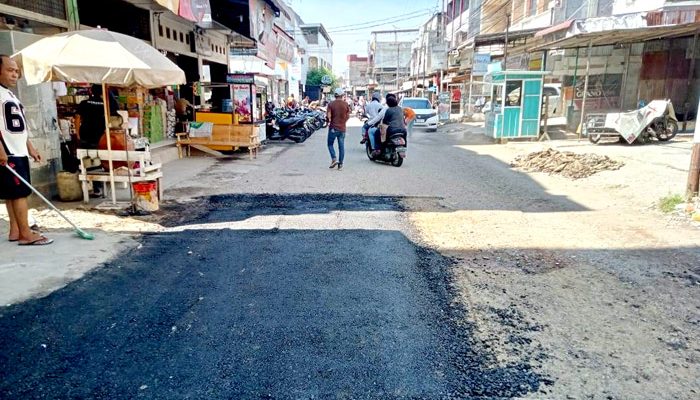 Dinas PUPR Percepat Penanganan Jalan Rusak di Pusat Kota Juang Bireuen