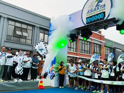 PT. Tirta Asasta Depak Gelar Fun Run 2026 di Shila AT Sawangan