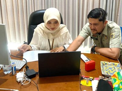 Kantor Pertanahan Kabupaten Bireuen Laksanakan Wawancara Peserta Magang Nasional Batch II Tahun 2026 Secara Daring