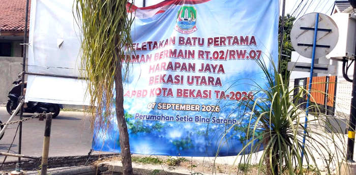 Terkait Pembangunan Taman Bermain, BKM Harapan Jaya Diduga Tidak Transparan