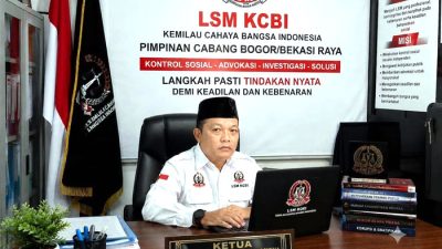 Ketua DPC KCBI Kabupaten Bogor, Agus Marpaung, S.H.,