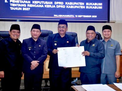 DPRD dan Pemkab Sukabumi Sepakati Raperda tentang Perubahan APBD Tahun Anggaran 2026