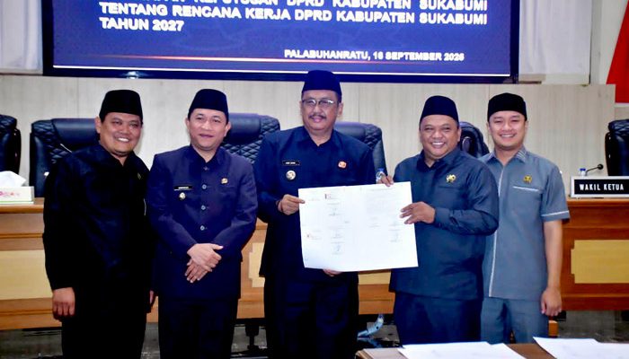 DPRD dan Pemkab Sukabumi Sepakati Raperda tentang Perubahan APBD Tahun Anggaran 2026