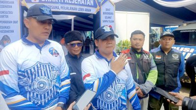HUT Ke-71 Lalu Lintas, Polda Jabar Suguhkan Pengobatan Gratis Hingga Servis Kendaraan Ojol