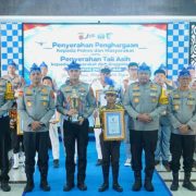 Kepolisian Daerah Jawa Barat (Polda Jabar) melalui Direktorat Lalu Lintas menggelar syukuran puncak peringatan HUT Lalu Lintas ke-71