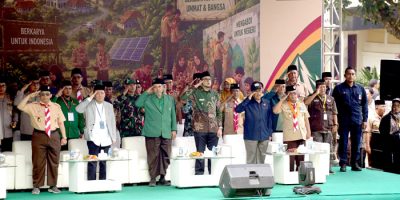 Dihadiri Kapolri, Bobby Maulana Hadiri Apel Akbar PUI