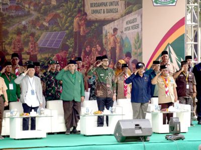 Dihadiri Kapolri, Bobby Maulana Hadiri Apel Akbar PUI