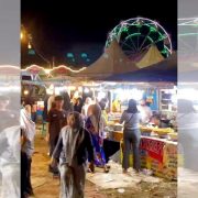 Wahana Pasar Malam di Cibadak Tetap Berjalan Meski Belum Jelas Izin Operasionalnya
