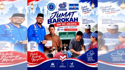 BMI Demokrat DKI Jakarta Gelar Jumat Barokah