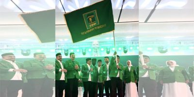 Pataka Diserahkan, Edi Obama Bawa Amanah PPP untuk 23 Kabupaten/Kota