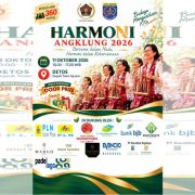 Persatuan Wartawan Indonesia (PWI) Kota Depok akan menggelar Harmoni Angklung 2026 di Mal Detos, Minggu 11 Oktober 2026