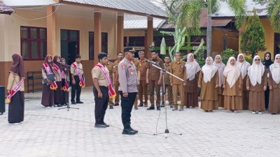 Kapolsek Gandapura Ajak Siswa SMAN 1 Jadi Pelopor Pencegahan Judol, Narkoba Hingga Kenakalan Remaja