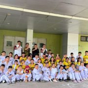 Eskul Taekwondo SDN Cibatok 03 Berpartisipasi di UKT Periode III Pengcab T.I. Kabupaten Bogor