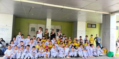 Eskul Taekwondo SDN Cibatok 03 Berpartisipasi di UKT Periode III Pengcab T.I. Kabupaten Bogor