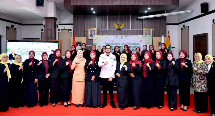 Pengurus Perwosi Kota Sukabumi 2026-2030 Dilantik