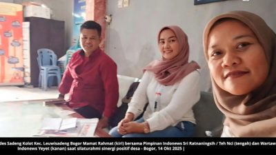 Dorong Keterbukaan Informasi, Kades Sadeng Kolot Ajak Media Kawal Pembangunan Desa