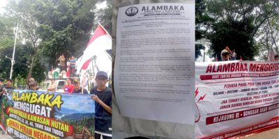 Alambaka Sikapi Persoalan Tata Kelola dan Pengawasan Kawasan Hutan di Lampung
