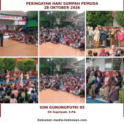 SDN Gunungputri 05 Gelar Peringatan Sumpah Pemuda 28 Oktober