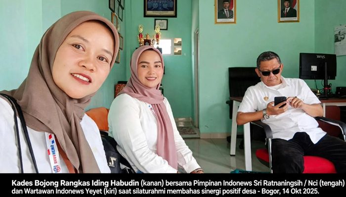 Kades Bojong Rangkas Harap Media Jadi Mitra Positif Pembangunan Desa